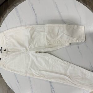 Fashion Nova Off-White Denim Pants